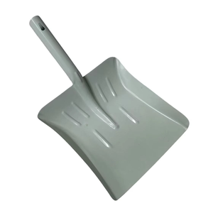 ที่โกยผงโลหะสวยงามและแข็งแรง ที่โกยผงเหล็กชุบสังกะสีพร้อมด้ามจับสั้น - Product Image 4