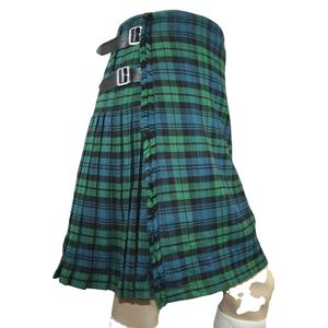 Kilt Escocés Tradicional para Mujer, Varios Tartanes, Tela Tartán Tradicional, Kilt de Lana Acrílica - Product Image 1