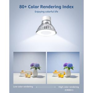 Set di 10 Lampadine LED GU10 Non Dimmerabili 5000K Luce Bianca Diurna 4W per Illuminazione a Binario Incassato - Product Image 2