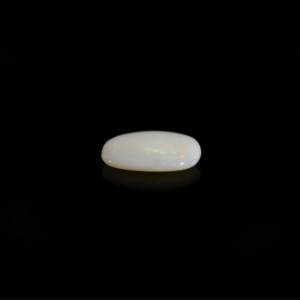 Natural White Opal Gemstone 5.48 Carat Certified Wholesale Raw 20mm - Product Image 3