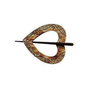 Palillo de Pelo de Madera Hecho a Mano con Cristal para Bodas y Uso Diario - Product Image 2