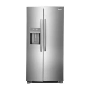 22.3 คิว ฟุต ตู้เย็นสแตนเลสแบบเคียงข้างกันพร้อมเครื่องจ่ายน้ำ - Product Image 1