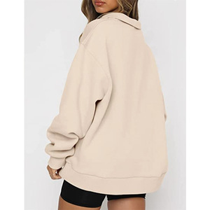 Custom Print Logo 100% <b>Polyester</b> Sublimation Plain <b>Hoodies</b> Blank Plus Size Long Sleeve Crewneck Sweatshirts for Women Men - Product Image 4