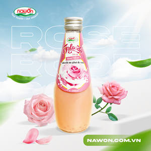 Boisson Falooda Nawon 290 ml en bouteille à base de lait avec boisson aux graines de basilic, nombreuses saveurs, fabrication de boissons gazeuses OEM, étiquette privée, échantillon gratuit - Product Image 4