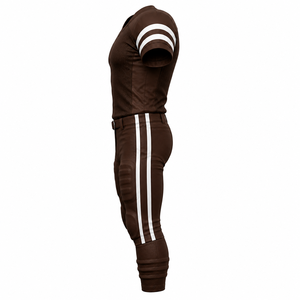 Uniforme de football américain de haute qualité, design personnalisable, tissu durable pour les entraînements, les matchs et les utilisations sportives en équipe. - Product Image 4