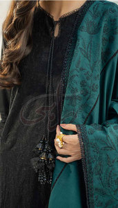 Trajes Formales de Invierno para Mujer, Marca Privada Raahi Enterprises, Corte Regular, Ecológicos, de Alta Calidad y Duraderos, Tela Khaddar, OEM - Product Image 5