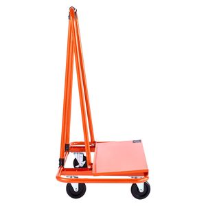 Carrello per Cartongesso in Acciaio con Capacità di Carico di 816 Kg e 4 Ruote Girevoli, Carrello Porta Pannelli Resistente - Product Image 4