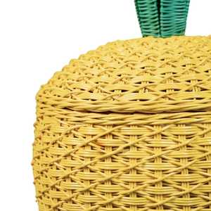 Wholesale Rattan Pineapple Kids Storage <b>Basket</b> For Baby Nursery Toy Organize Kids Room Woven Wicker Pineapple <b>Basket</b> - Product Image 2
