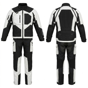 Traje de Motociclismo de Competición con Tela Resistente y Estilo Profesional para Pilotos y Actividades de Deportes de Motor - Product Image 5