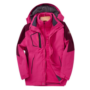 Mens 3 In 1 Outdoor Jacket Waterproof Windproof Fleece <b>Lined</b> Hiking Camping Jacket Detachable Inner Thermal <b>Coat</b> Winter - Product Image 2