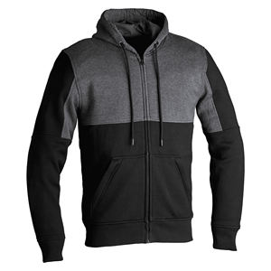 Veste à capuche pour moto 100% coton, entièrement doublée de polaire, thermique, coupe-vent, respirante, pour homme - Product Image 3