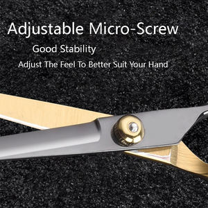 Set de Tijeras de Peluquería Profesional, Kit de Corte de Cabello, Tijeras de Entresacar, Peine, Paño para Corte de Cabello, Accesorios de Peluquería - Product Image 2