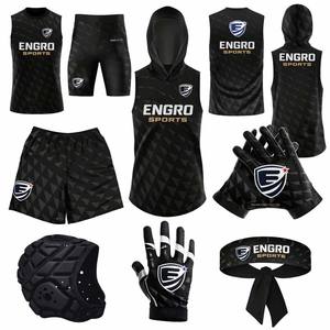 Conjunto de Uniforme de Fútbol de Compresión 7on7 para Jóvenes y Hombres, con Calcetines, Personalizable, Paquete de Camiseta de Fútbol 7v7 Personalizada - Product Image 1
