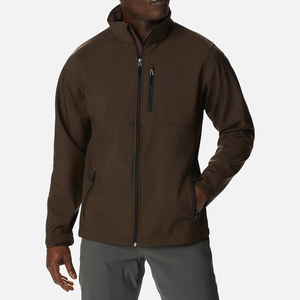 Men Softshell <b>Jacket</b> OEM <b>Weatherproof</b> Coat Bulk Production Service - Product Image 4