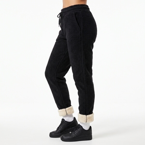 Women's Winter Sherpa <b>Lined</b> Trousers Warm Casual Fleece Interior <b>Pants</b> OEM ODM Wholesale Factory Custom Logo Low MOQ - Product Image 2