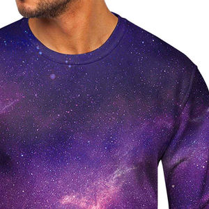 Sudadera de Forro Polar con Estampado Digital para Hombre, Diseño Moderno y a la Moda, 100% Algodón, Talla Grande, Ropa de Invierno de Secado Rápido - Product Image 4