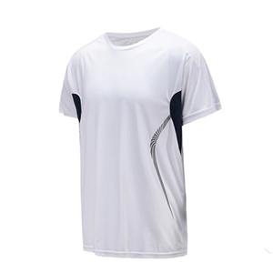Camiseta Deportiva de Manga Corta para Hombre, Ecológica, de Poliéster/Algodón, Transpirable, de Secado Rápido, con Serigrafía, Tela Oxford de 180g - Product Image 2
