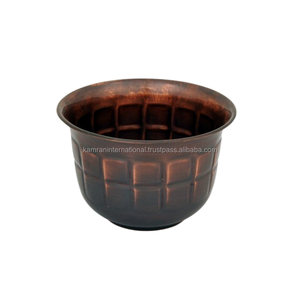 Forme ronde de planteurs de concepteur de fleur en métal antique pour des accessoires décoratifs de pot floral de jardin de restaurant - Product Image 6