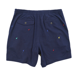 Shorts pour hommes 100% coton, poches patchwork sur le devant, respirants, taille mi-haute, fermeture à cordon, légers, décontractés, pour l'entraînement sportif - Product Image 1