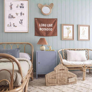 Mini maison en rotin décorative pour chambre d'enfant, panier artisanal écologique, fabrication OEM/ODM en gros du Vietnam - Product Image 6