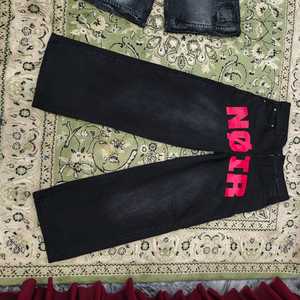 Pantalones Vaqueros Hiphop Bootcut para Hombre, Pantalones Rectos de Pierna Ancha, Nuevos Vaqueros con Diseño de Ondas, Clásicos de Alta Calidad para las Cuatro Estaciones - Product Image 3