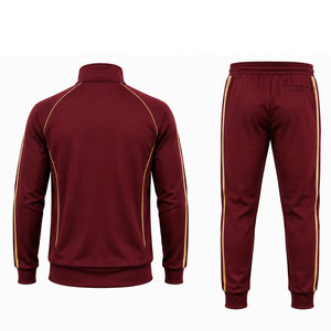 Conjunto Deportivo de Lujo para Hombre |   Chaqueta Deportiva Moderna y Pantalones Jogger |   Ropa Deportiva Ligera de Invierno 100% Poliéster - Product Image 2