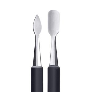 Pousse-cuticules professionnel de haute qualité, durable, léger, double usage, réutilisable, en acier inoxydable pour manucure et pédicure - Product Image 5