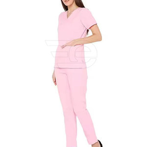 Tenues médicales professionnelles pour hommes, respirantes, en tissu doux, pour cliniques et hôpitaux, confortables, avec logo personnalisé - Product Image 2