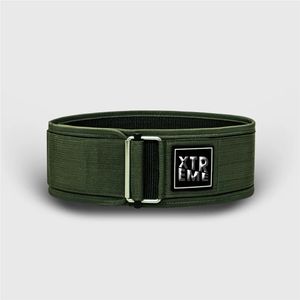 Ceinture de musculation en néoprène 4 pouces à double boucle réglable, soutien lombaire pour levée de poids, entraînement en salle de sport, antidérapante, avancée - Product Image 1