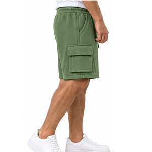 Wholesale <b>Mens</b> Waffle Knit <b>Shorts</b> Casual <b>Lounge</b> Sportswear Elastic Waist Drawstring Summer Gym Fitness Training Workout OEM <b>Mens</b> - Product Image 4