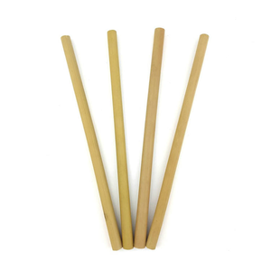 Pajitas de Bambú para Beber, para Viajes, Cocina, Bar y Fiestas, Accesorios Sostenibles y Naturales para Bebidas - Product Image 1