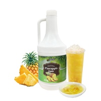 Hoogwaardige Biologische Premium Natuurlijke Ananaspoeder Bubble Tea Fruitthee 2,1kg Verpakte Flessen GLOBAL NML 12 Maanden Houdbaarheid