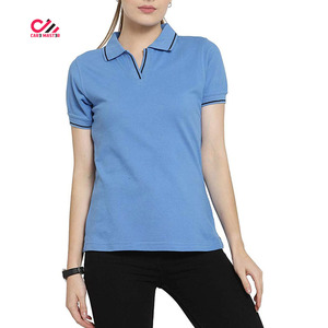 Chemises polo pour femmes de qualité supérieure, logo personnalisé, meilleur matériau, créez votre idée pour des chemises polo pour femmes - Product Image 1