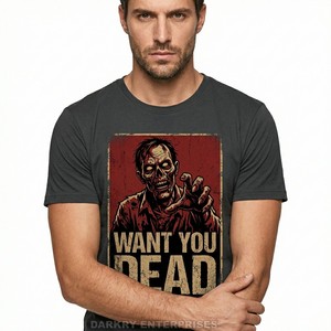 Camiseta Personalizada para Hombre, Diseño Minimalista con Líneas Artísticas, Color Marrón Oscuro, Algodón, Fabricante de Camisetas, Estampado de Esqueleto, Ropa Urbana - Product Image 5