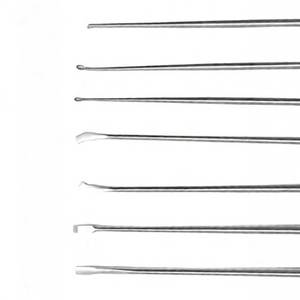 Kit de curettes osseuses pour chirurgie de la colonne vertébrale Azicon, 7 pièces, pour endoscopie biportale unilatérale, outils de décompression spinale minimale invasive - Product Image 2