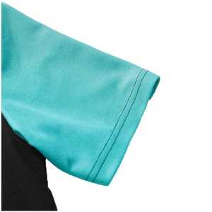 Chemise personnalisée pour homme en coton tricoté et fibre de bambou, haute qualité, manches courtes, coupe ajustée, décontractée, respirante, vente en gros OEM - Product Image 5