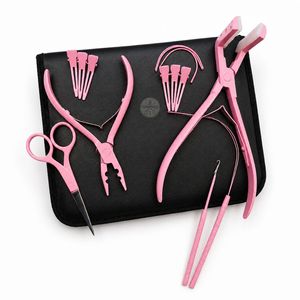Kit de Salon de Coiffure CLASSIC CODA Harmony : Anneaux de Couleur en Acier Inoxydable, Perles, Pince à Ouvrir et Fermer, Pince à Boucle, Ciseaux à Boucle, Doré - Product Image 5