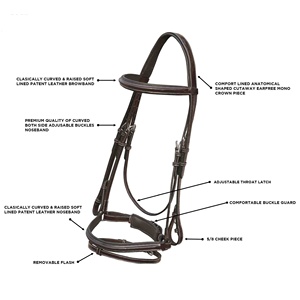 อุปกรณ์เครื่องหนังที่มีความทนทานคุณภาพระดับพรีเมียมมีลายแบบชิ้นมงกุฎแบบโมโนชิ้นสำหรับการตัดเย็บ - Product Image 6