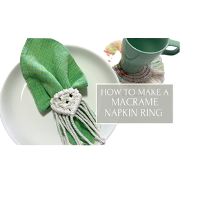 Factory Supplies Napkin Rings Decoration Macrame Napkin Holder Round Cotton Macrame <b>Clothes</b> Ring for Wedding Events - Product Image 6