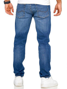Custom <b>Men's</b> Denim Pant High Quality Regular Fit Casual Denim Jeans Pant For <b>Men</b> Vintage Wash Denim <b>Stretch</b> Pants - Product Image 5