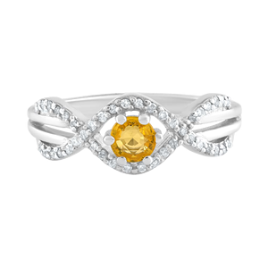 Anillo de Zafiros Múltiples en Plata de Ley 92.5 KLSR-10693 - Product Image 1