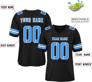 Fabricante de Camisetas de Fútbol Americano Duraderas, Malla de Poliéster con Impresión, Absorbe el Sudor, Proveedor al por Mayor de Ropa Deportiva - Product Image 6