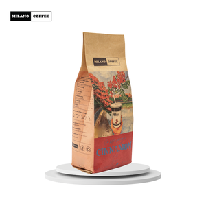 Café moulu Arabica aromatisé à la cannelle Milano Vietnam 250g Torréfaction moyenne Phin Brew OEM ODM Marque privée - Product Image 2