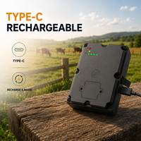Guptomes V9 10000 mAh – Localisateur GPS magnétique efficace avec 4 aimants puissants, mini-traceur de sécurité d'actifs pour la montagne
