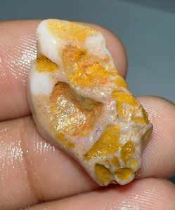 Opale naturelle australienne brute de 13,00 carats, opale multicolore Coober Pedy, pierre précieuse de forme fantaisie, prix de gros, pierres brutes - Product Image 3