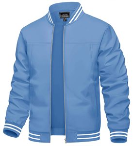 Chaqueta Bomber Ligera de Nailon Casual para Hombre, Invierno, Alta Calidad, Fabricación OEM a Medida, Bajo MOQ, Envío Directo de Fábrica - Product Image 1