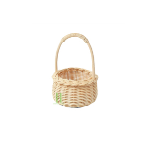 Panier en osier fait main écologique, panier de rangement suspendu tissé, sac de courses, panier de pique-nique, décorations de Noël, cadeaux, panier à linge - Product Image 3