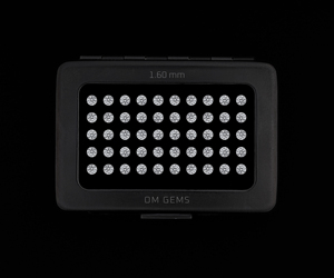 Diamante cultivado en laboratorio de corte redondo de 1.6-2.0 MM, diamante cultivado en laboratorio CVD-HPHT, diamante cultivado en laboratorio blanco, diamante Melee para joyería al por mayor. - Product Image 1