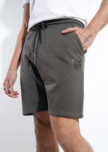 Shorts décontractés pour hommes multicolores attrayants en éponge française 100% coton, fabriqués au Bangladesh - Product Image 5