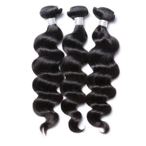 ผมต่อแบบลอนคลื่นธรรมชาติ เรมี่แฮร์ สีดำนุ่ม 3 มัด - Product Image 3